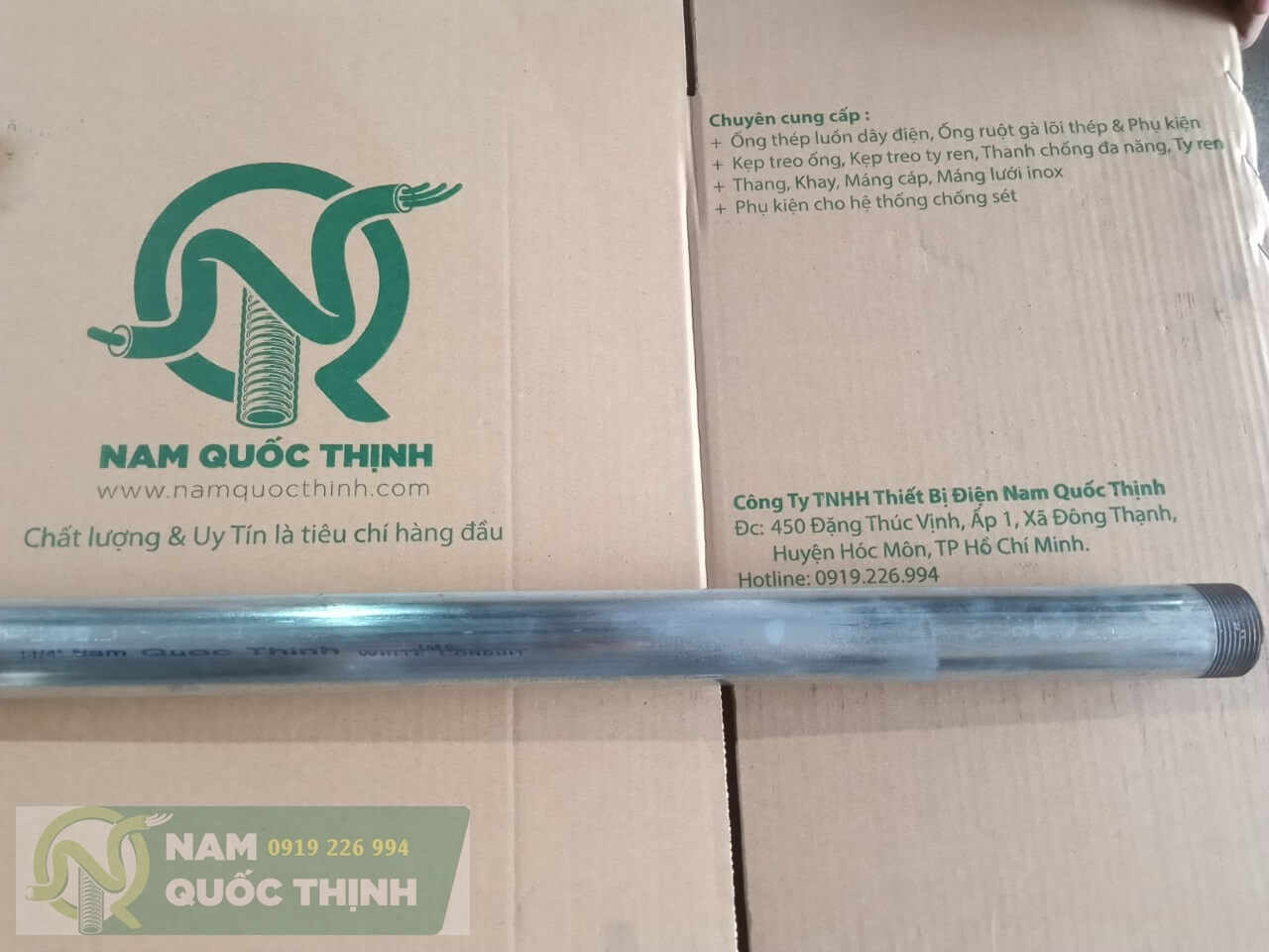 Ống luồn dây điện thép imc nam quốc thịnh phi 42